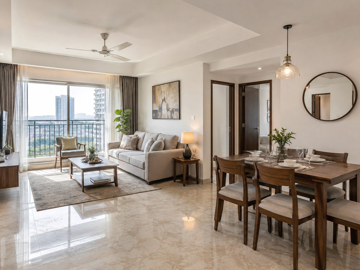 3 BHK Demo Rental Home in Garia